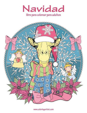 Navidad Libro Para Colorear Para Adultos 1 (Spanish Edition)