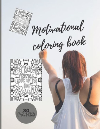 Motivational Coloring Book For adults: Never Give Up
