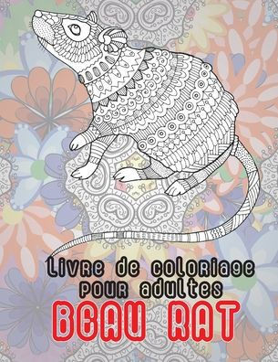 Beau rat - Livre de coloriage pour adultes