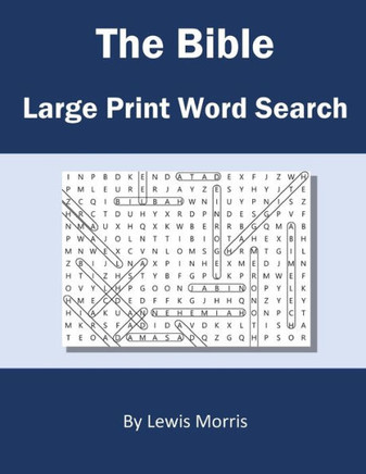 The Bible: Large Print Word Search