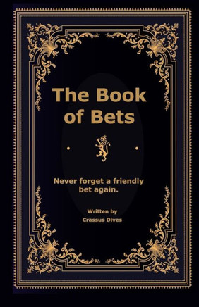 The Book of Bets: Never forget a friendly bet again