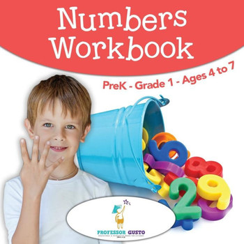 Numbers Workbook Prek-Grade 1 - Ages 4 To 7