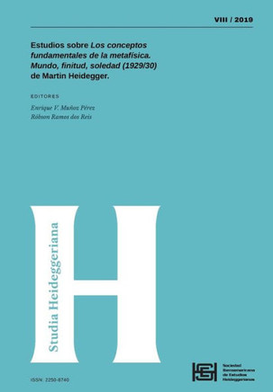 Studia Heideggeriana Vol VIII: Estudios sobre Los conceptos fundamentales de la metafísica. Mundo, finitud, soledad (1929/30) de Martin Heidegger