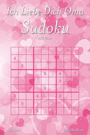 Ich Liebe Dich Oma Sudoku - 276 Rätsel