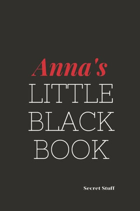 Anna's Little Black Book: Anna's Little Black Book
