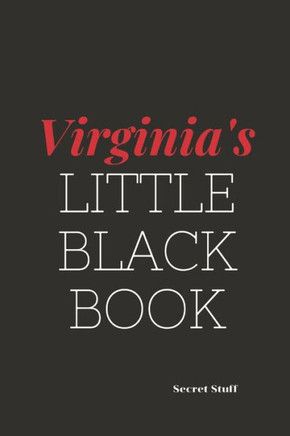 Virginia's Little Black Book: Virginia's Little Black Book