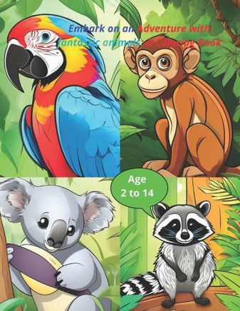 Embark on an Adventure with fantastic animals: A Coloring Book for Kids