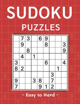 Sudoku Puzzles: 500 Sudoku Puzzle Book for Adults Easy to Hard (with Solutions) Large Print