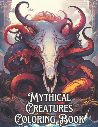 Mythical Creatures Coloring Book: 67 Mythical Designs to Color - Immerse yourself in the Fantasy of Legendary Creatures and Magical Beasts (Deluxe Edi
