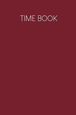 Time Book: Weekly timesheets to complete for 2 years - Design: Red