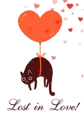 Lost in Love!: Funny valentine gift password keeper for couples lovers friends families girlfriends boyfriends and besties - perfect