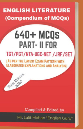 English Literature: (COMPENDIUM OF MCQs PART- II)