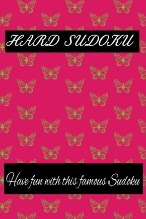 Hard Sudoku: Have fun with this famous Sudoku