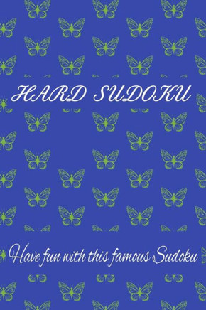 Sudoku: Do not leave this famous HARD SUDOKU, you deserve it