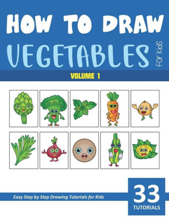 How to Draw Vegetables for Kids - Vol 1