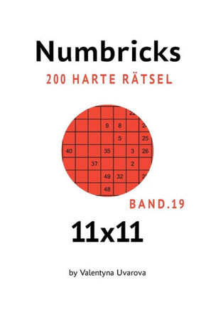 Numbricks: 200 Harte Rätsel 11x11 band. 19