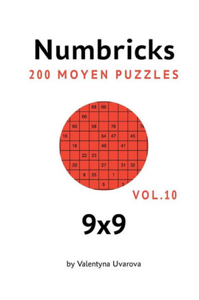 Numbricks: 200 Moyen Puzzles 9x9 vol. 10