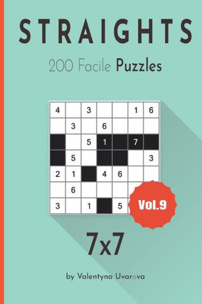 Straights: 200 Facile Puzzles 7х7 vol. 9