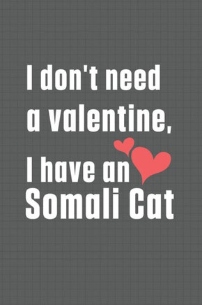 I don't need a valentine, I have a Somali Cat: For Somali Cat Fans