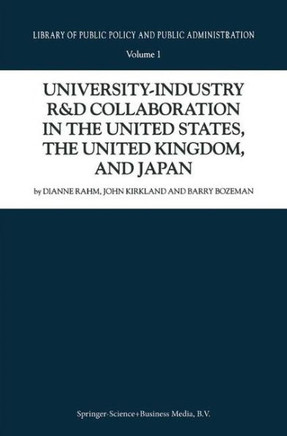 University-Industry R&d Collaboration in the United States, the United Kingdom, and Japan