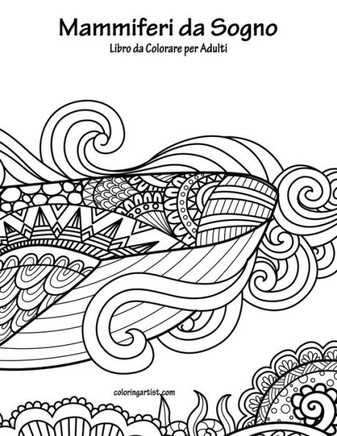 Mammiferi Da Sogno Libro Da Colorare Per Adulti 1