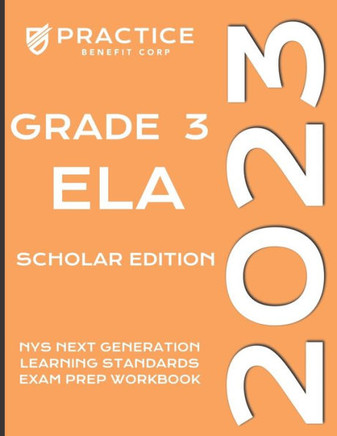 2023 Grade 3 ELA Scholar Edition