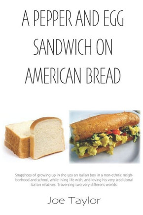 A Pepper and Egg Sandwich on American Bread