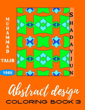 Abstract design coloring book 3