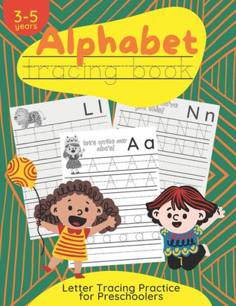 Alphabet Tracing Book: ABC Tracing Book for Preschool