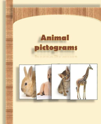 animal pictograms: animal pictograms to develop communication and language