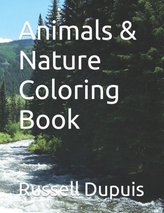 Animals & Nature Coloring Book