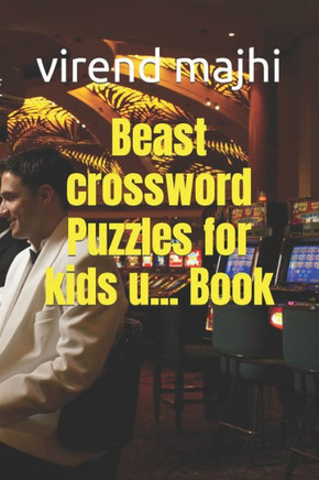 Beast crossword Puzzles for kids u... Book