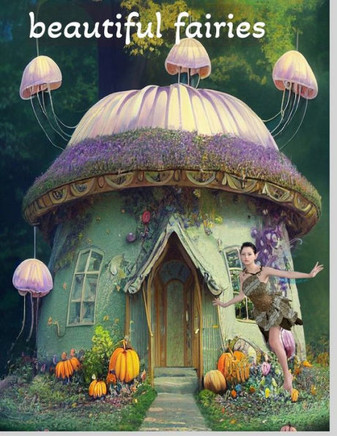 Beautiful fairies in fairyland: Coloring book