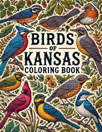 Birds of Kansas Coloring Book
