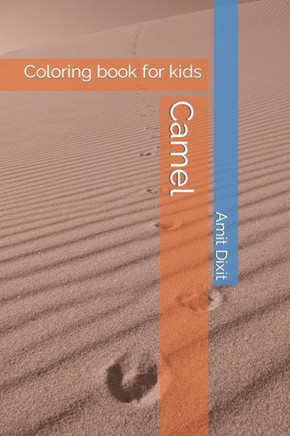 Camel: Coloring book for kids