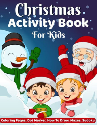Christmas Activity Book for Kids: Activity Book for Kids