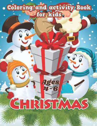 Christmas: Easy and Cute Christmas Holiday Coloring Designs for Children.