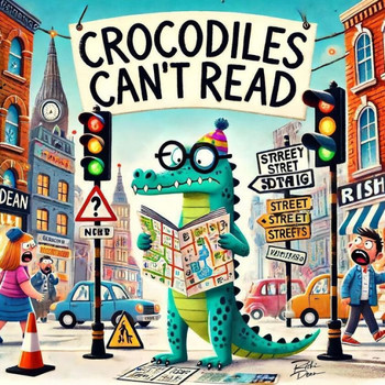 Crocodiles Can't Read