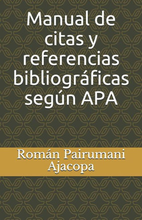 Manual De Citas Y Referencias Bibliogr