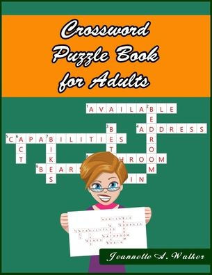 Crossword Puzzle Book for Adults: Easy Puzzles to Entertain Your Brain