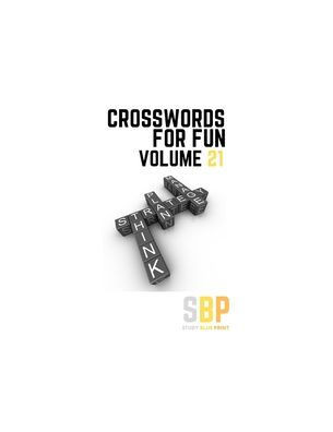 Crosswords For Fun: Volume 21