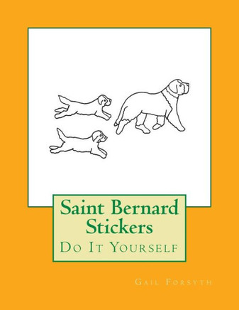 Saint Bernard Stickers : Do It Yourself