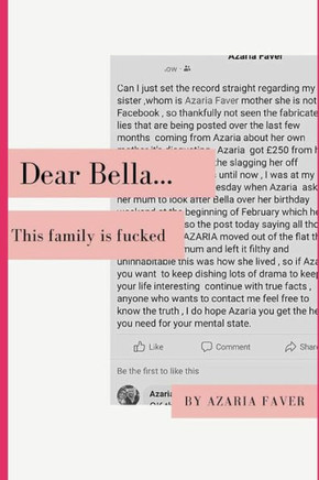 Dear Bella...: This Family Is F**ked