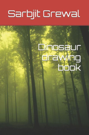 Dinosaur drawing book