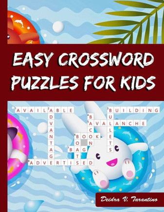 Easy Crossword Puzzles for Kids: Large-Print Best Puzzle Book