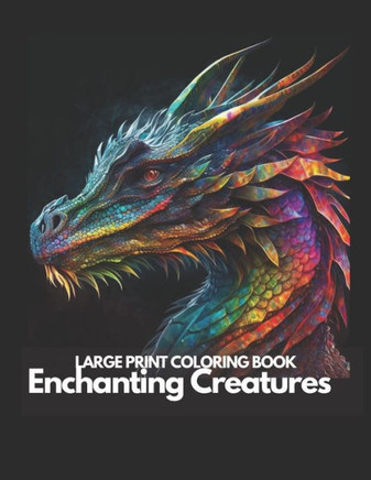 Enchanting Creatures: A Magical Animal Coloring Book for Adults and Kids