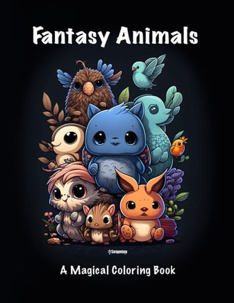 Fantasy Animals: A Magical Coloring Book