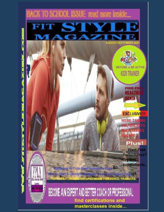 Fitstyle Magazine Back to School Issue August/September 2021