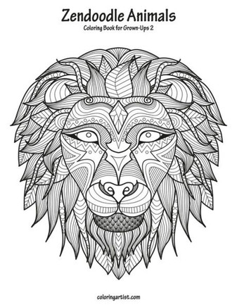 Zendoodle Animals Coloring Book For Grown-Ups 2
