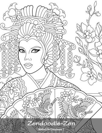 Malbuch Mit Zendoodle-Zen Für Erwachsene 1